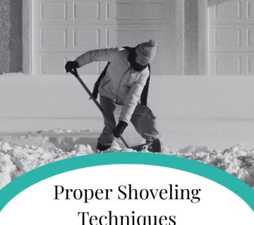 Proper Shoveling Techniques 360x320